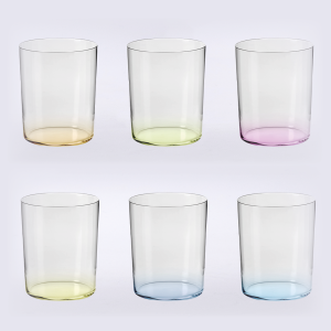 Tumblerglas 6 Stk bunt als 1 Colorset Sophienwald